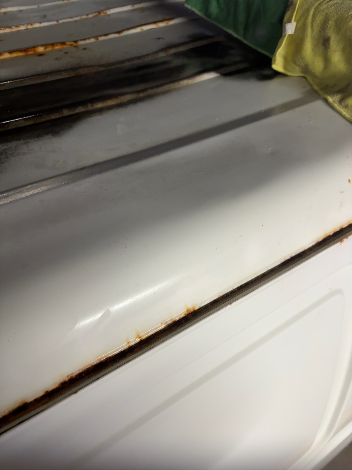 Edge rust removal & polish
